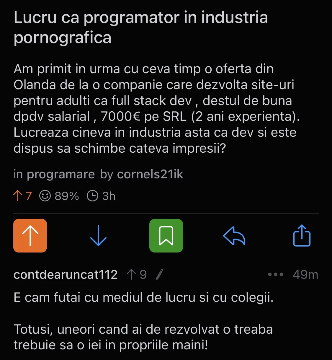 Job advice