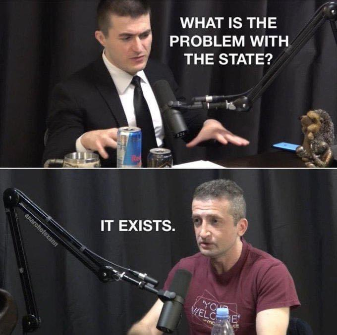 It exists