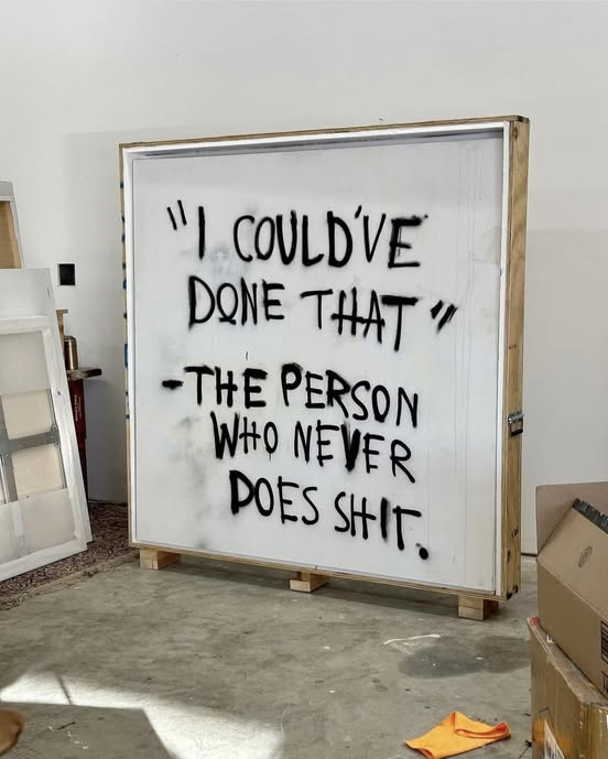 never does shit