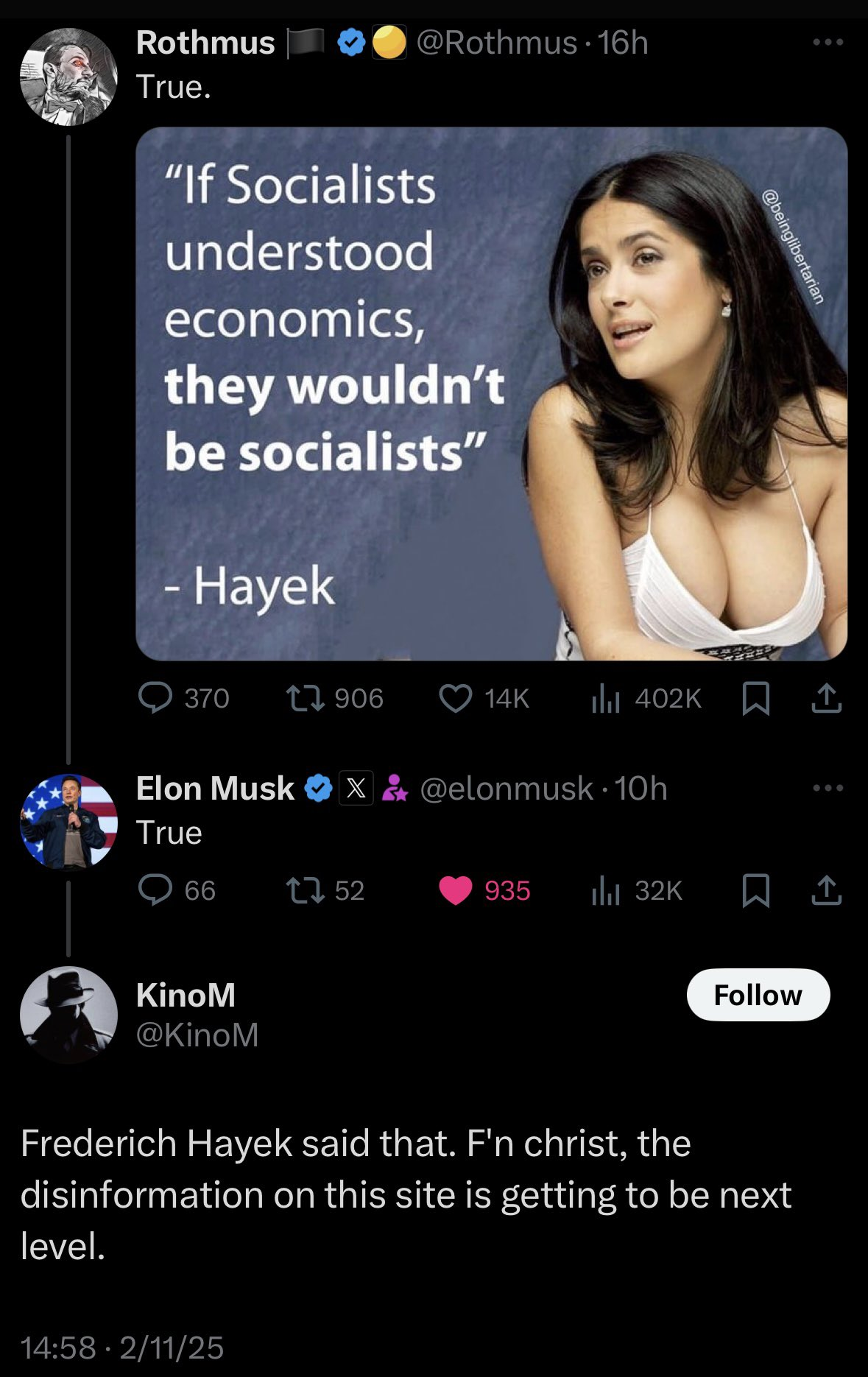 True