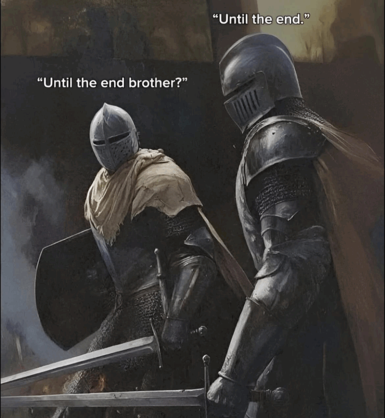until the end
