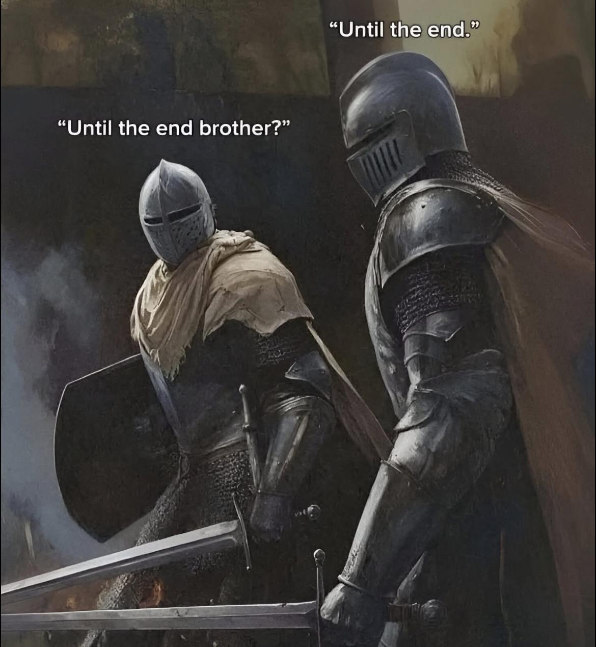 until the end